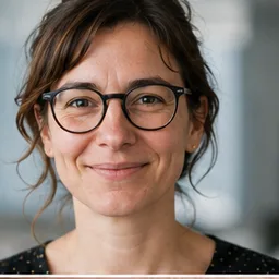 Portrait fictif de Claire Delatour (image générée par IA)